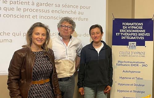 Congrès Hypnose et Douleur à Paris. 7 interventions de notre équipe de formation en Hypnose et EMDR, IMO.